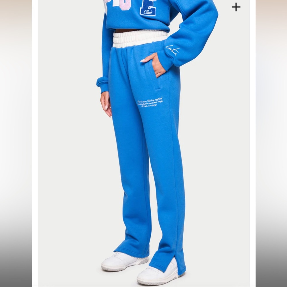 Couture Club Wide Waistband Sweatpants